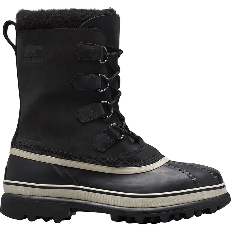 ソレル メンズ シューズ ブーツ・レインブーツ SOREL Caribou Boot - Men\u0027s Black/Dark Stone 黒いこと