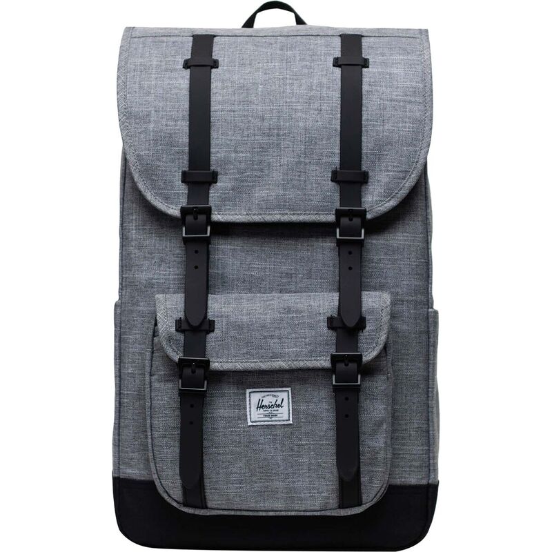 ハーシャルサプライ メンズ バッグ バックパック・リュックサック Herschel Supply Little America 30L Backpack Raven Crosshatch｜ReVida 店