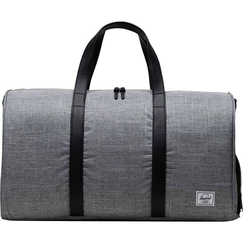 ハーシャルサプライ メンズ 御徒面子 ボストンバッグ Herschel Supply Novel 43L Duffel Bag Raven Crosshatch