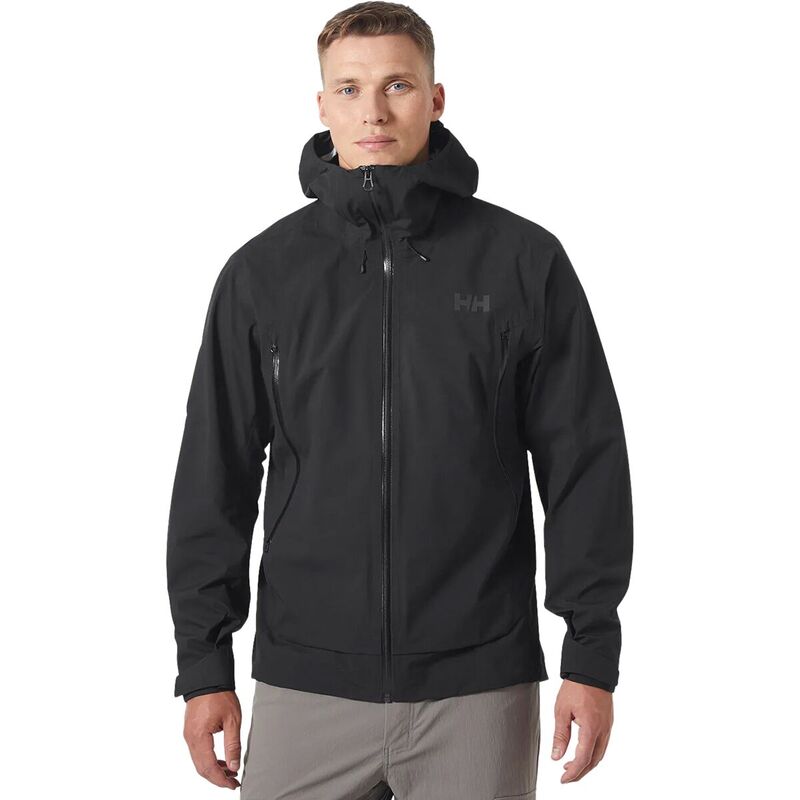 ヘリーハンセン メンズ 御徒面子 うしろ側容器に並べる・背嚢 上衣 Helly Hansen Verglas Infinity Shell Jacket 2.0 - Men\u0027s Black 黒いこと