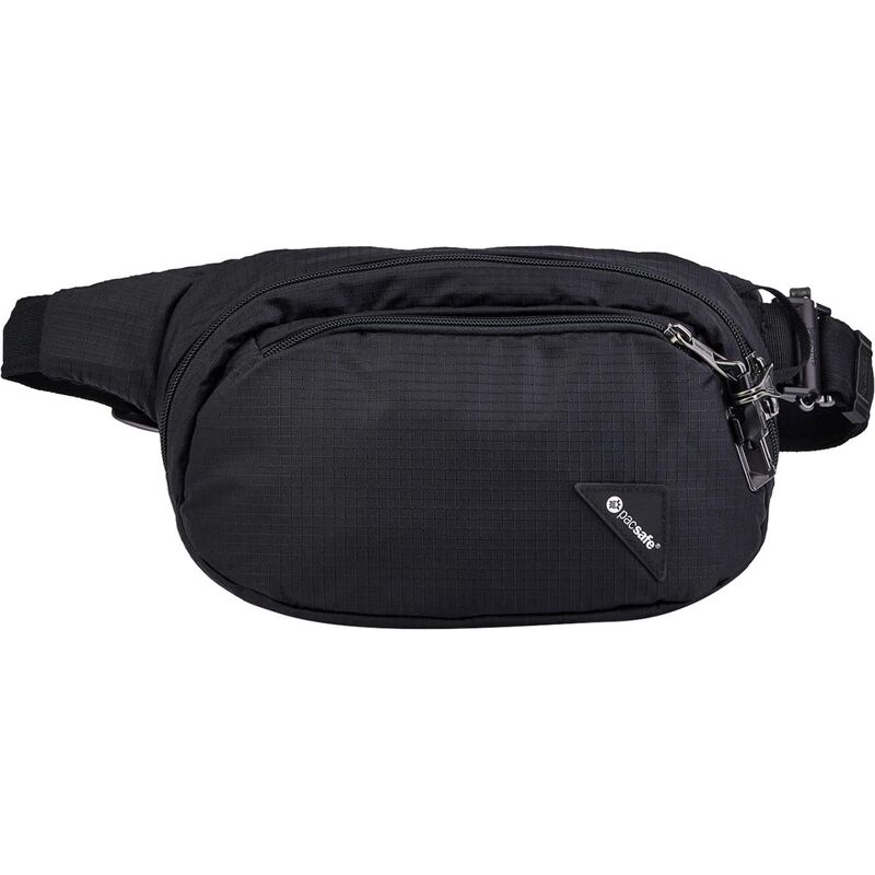 パックセーフ メンズ バッグ ボディバッグ・ウエストポーチ Pacsafe Vibe 100 4L Hip Pack Jet Black ブラック