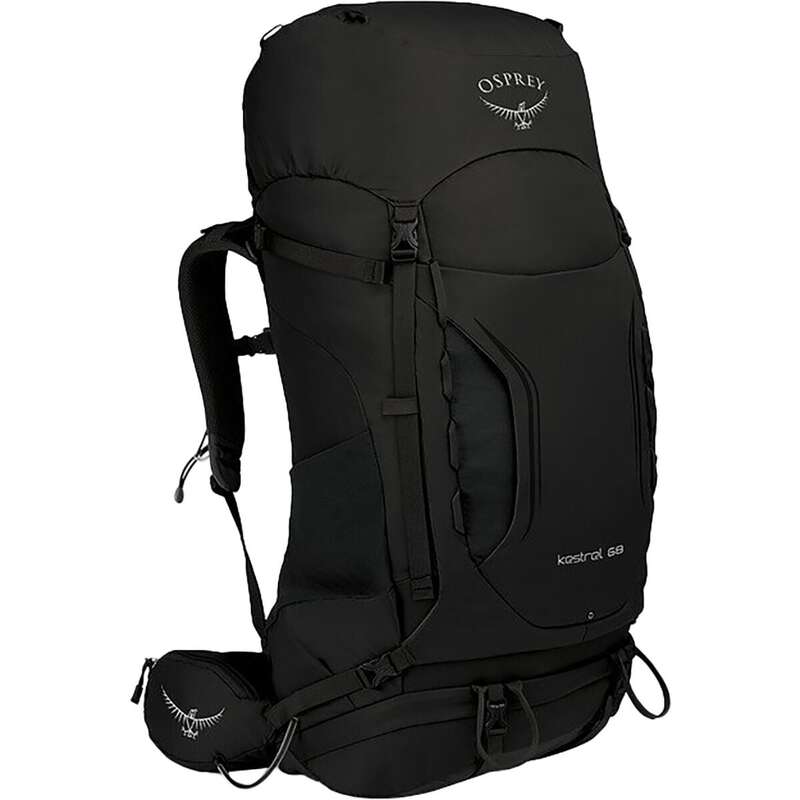 オスプレーパック メンズ バッグ バックパック・リュックサック Osprey Packs Kestrel 68L Backpack Black ブラック｜ReVida 店