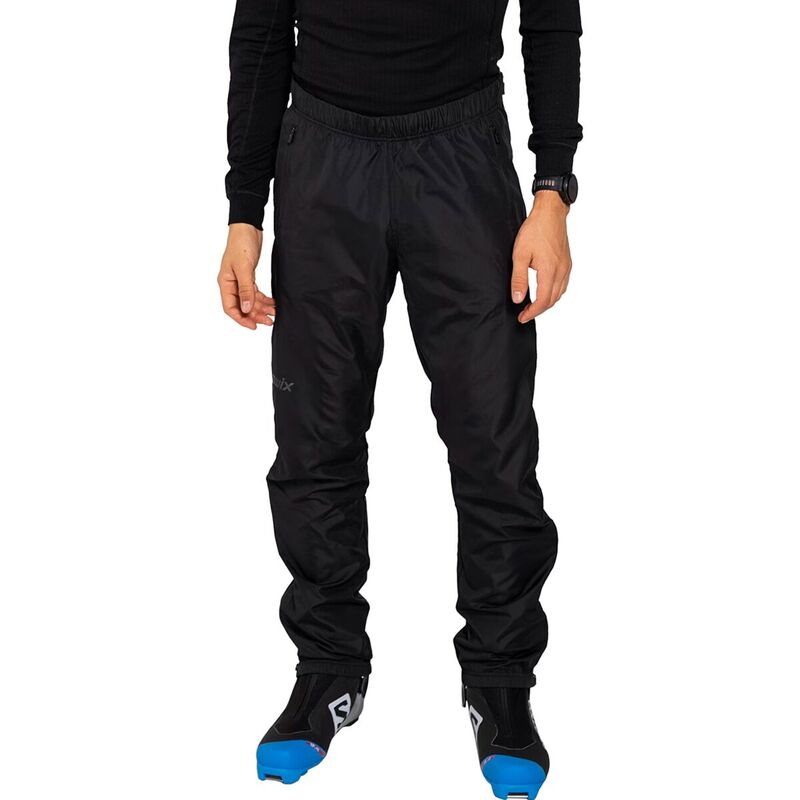 スウィックス メンズ ボトムス カジュアルパンツ Swix Infinity Hybrid Wind Full-Zip Pant - Men's Black ブラック|ReVida 店