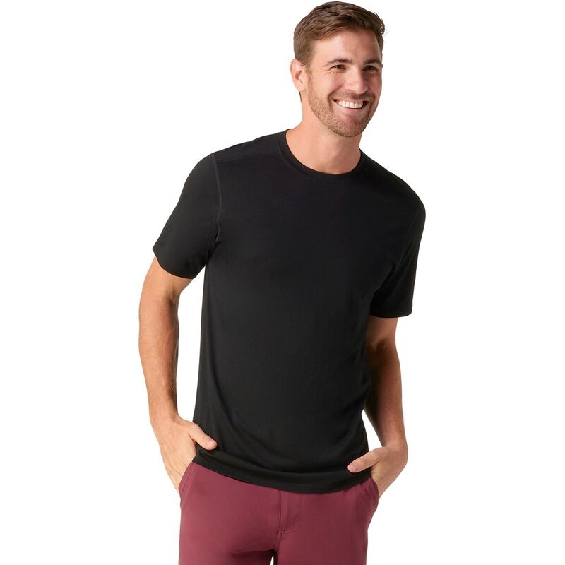 スマートウール メンズ トップス シャツ Tシャツ 半袖 Smartwool Merino Short-Sleeve T-Shirt - Men's Black ブラック
