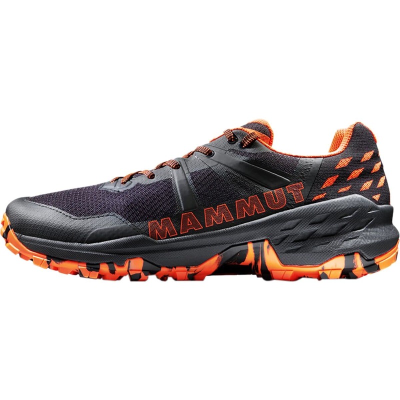 マムート メンズ シューズ スニーカー Mammut Sertig II Low Trail Running Shoe - Men's Black/Vibrant Orange ブラック