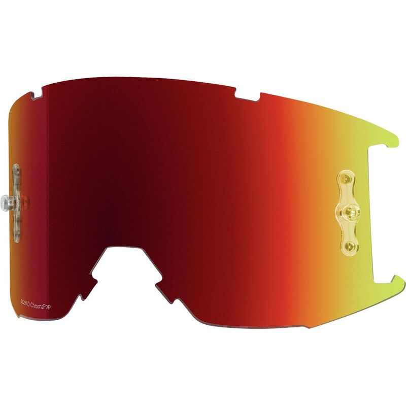 スミス メンズ アクセサリー サングラス・アイウェア レース Smith Squad MTB Goggles Replacement Lens Chromapop Sun Red AF レッド