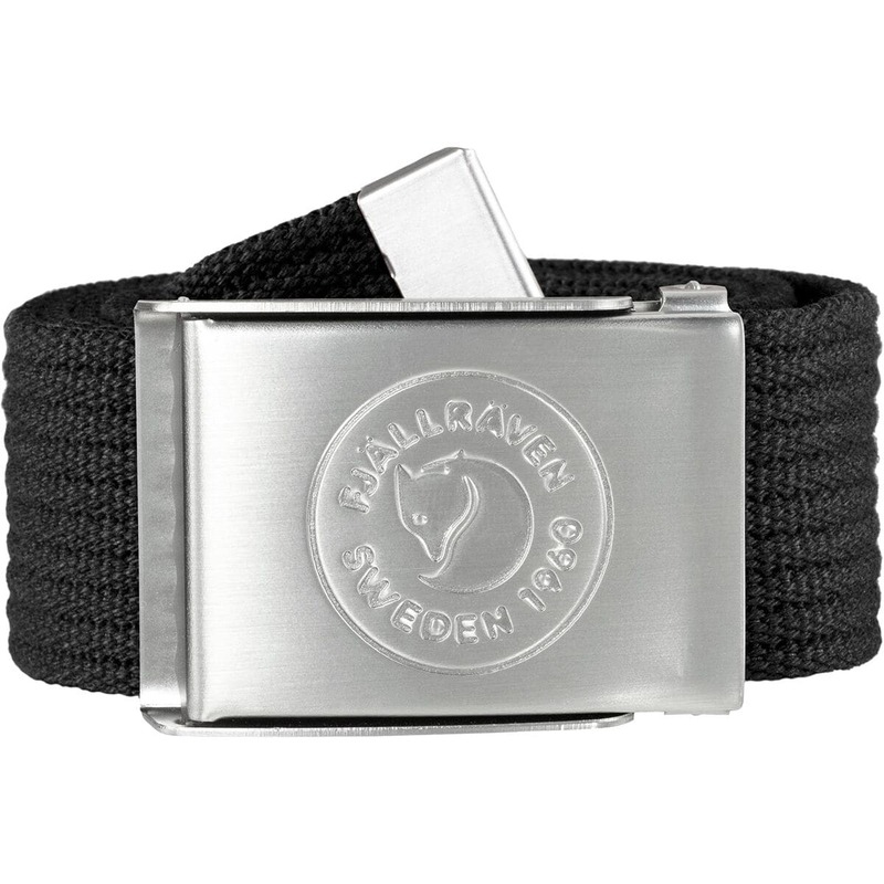 フェールラーベン メンズ アクセサリー ベルト ロゴ Fjallraven 1960 Logo Belt Black ブラック