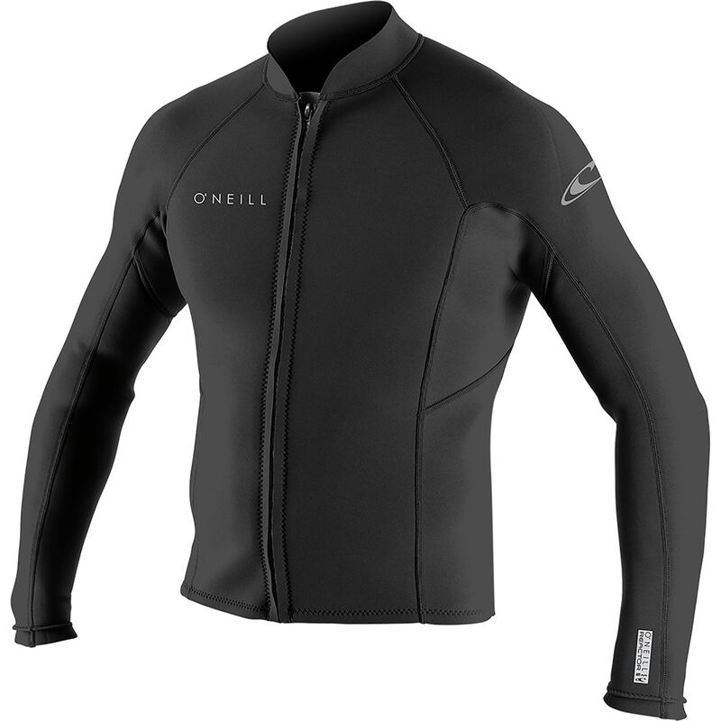 オニール メンズ 水着 上下セット ジャケット O'Neill Reactor-2 1.5mm Front-Zip Jacket - Men's Black/Black ブラック｜ReVida 店