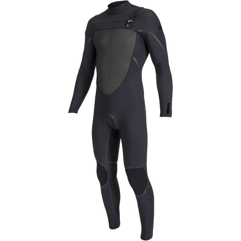 オニール メンズ 水泳着 上下書き割り O\u0027Neill Psycho Tech 4/3+粍 Chest-Zip Full Wetsuit - Men\u0027s Black/Black 黒いこと