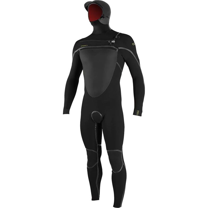 オニール メンズ 水着 上下セット O'Neill Psycho Tech 5.5/4mm Hooded Chest-Zip Full Wetsuit - Men's Black/Black ブラック
