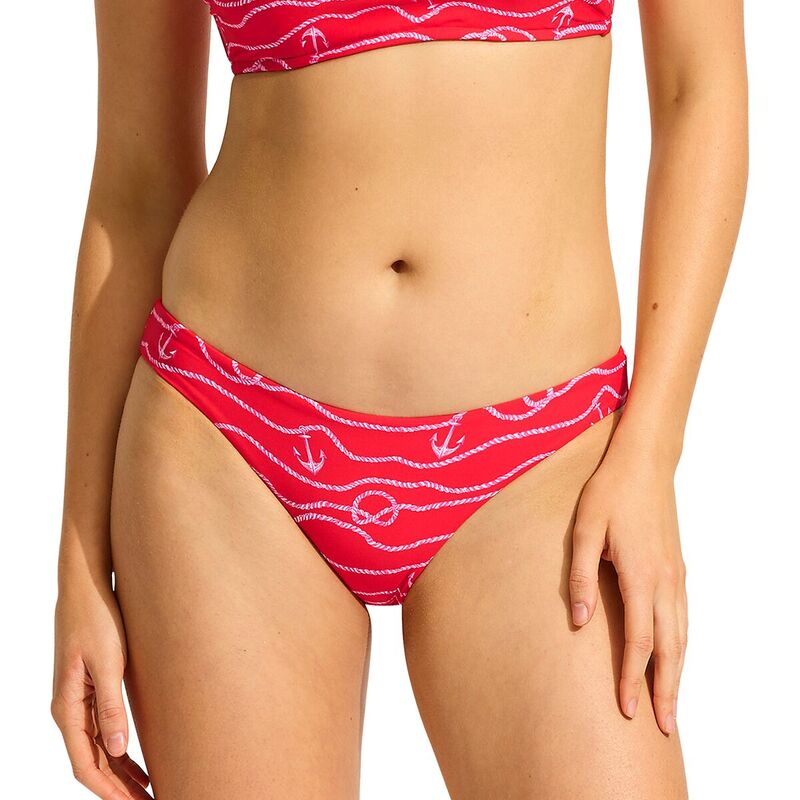 シーフォリー レディース 水着 ボトムスのみ Seafolly Set Sail Hipster Bikini Bottom - Women's Chilli Red レッド