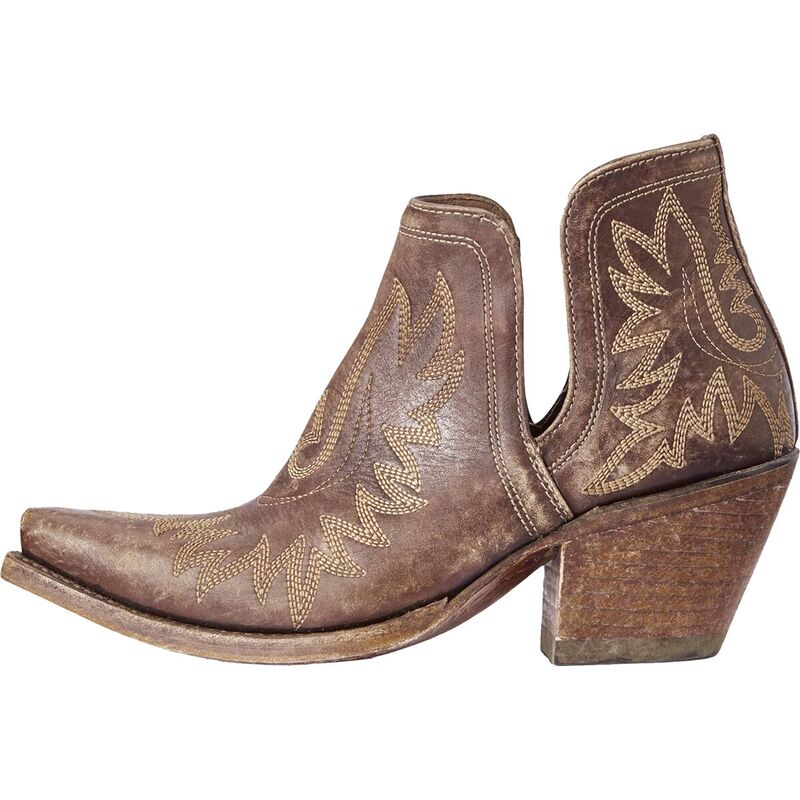 アリアト レディース シューズ ブーツ・レインブーツ Ariat Dixon Western Boot - Women's Naturally Distressed Brown ブラウン