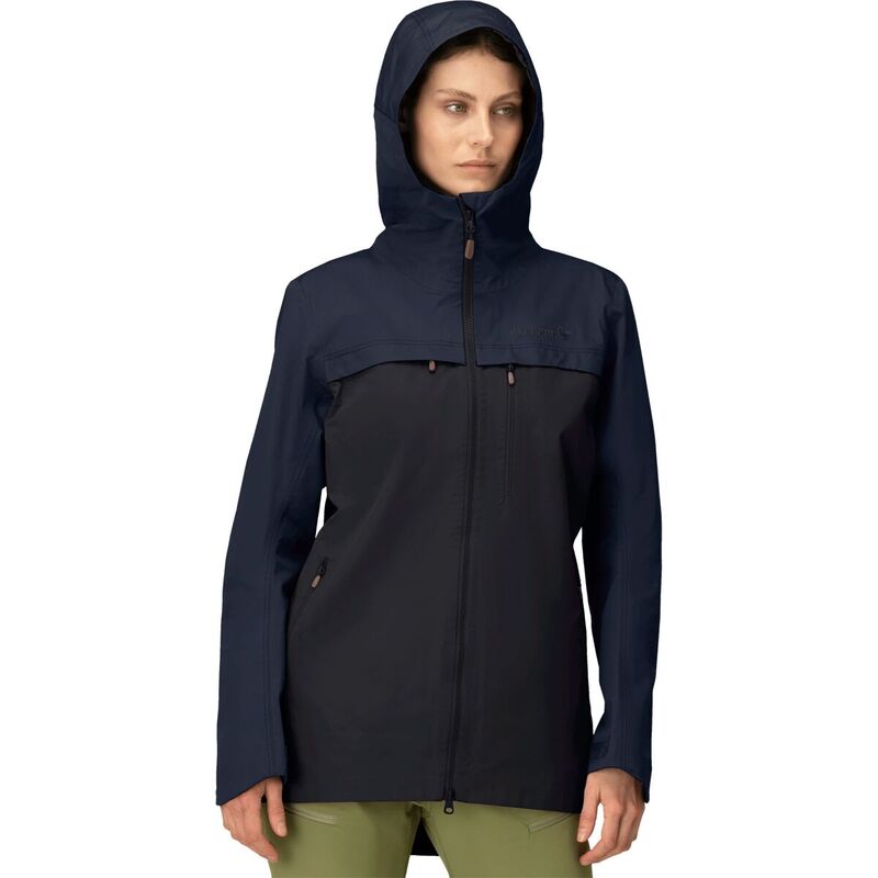 ノローナ レディース アウター ジャケット・ブルゾン コットン ジャケット Norrona Femund Cotton Jacket - Women's Navy Blazer ネイビー