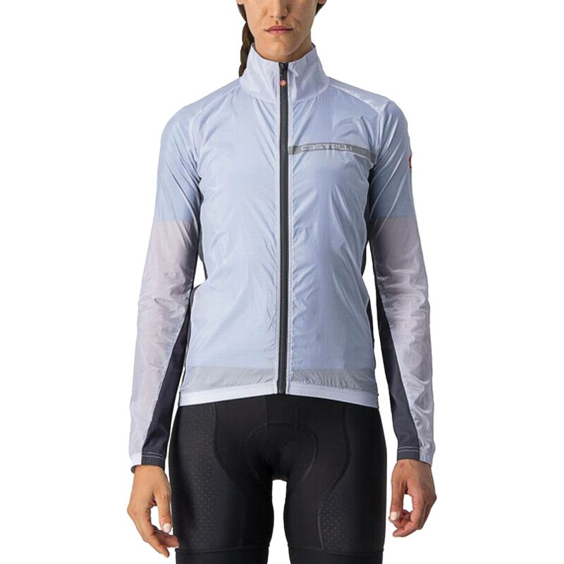 カステリ レディース アウター 上衣・上衣 上衣 Castelli Squadra Stretch Jacket - Women\u0027s Silver Gray/Dark Gray 薄墨色