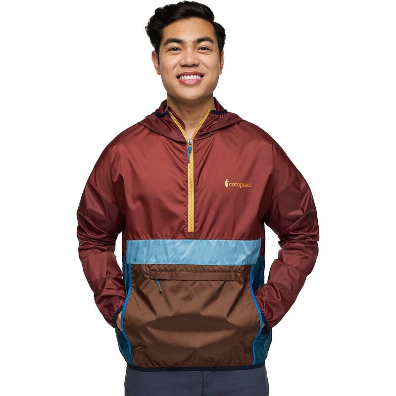 コートパクシー メンズ アウター ジャケット・ブルゾン Cotopaxi Teca Half-Zip Windbreaker Riverbend｜ReVida 店