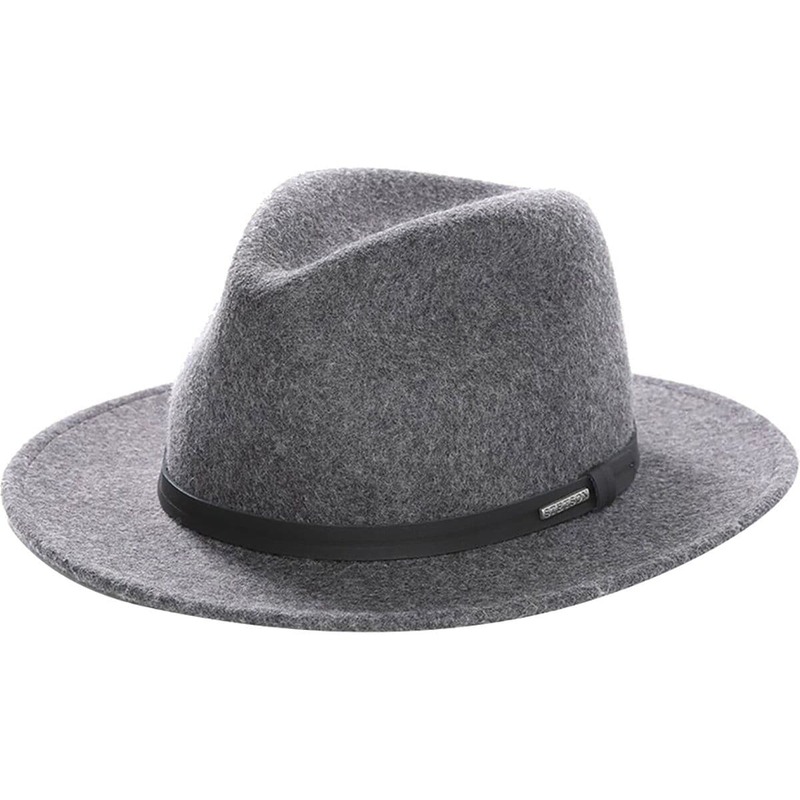 ステトソン レディース アクセサリー 帽子 Stetson Explorer Hat Grey Mix グレー|ReVida 店