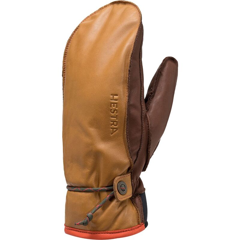 ヘストラ レディース 佩び物 グローブ Hestra Wakayama Mitten Cork/Brown 赤銅色