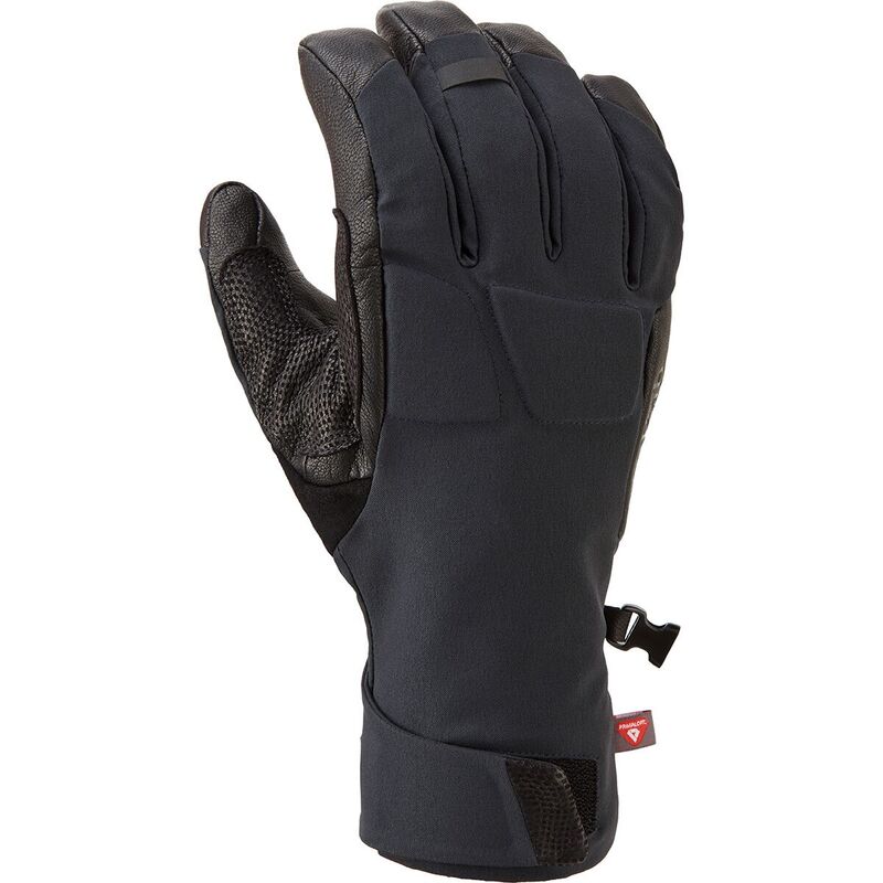 優しいこと レディース 佩び物 グローブ Rab Fulcrum GTX Glove Black 黒いこと
