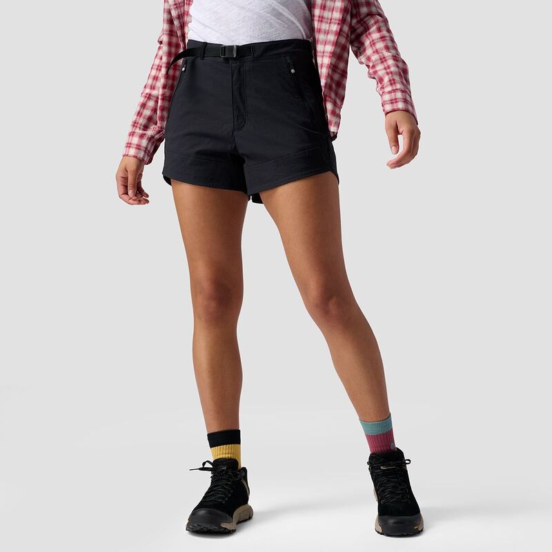 バックカントリー レディース ボトムス カジュアルパンツ Backcountry 3.5in Ripstop Trail Short - Women's Black ブラック