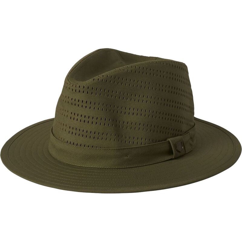 ブリクストン レディース アクセサリー 帽子 Brixton Messer Coolmax Fedora Olive Surplus オリーブ