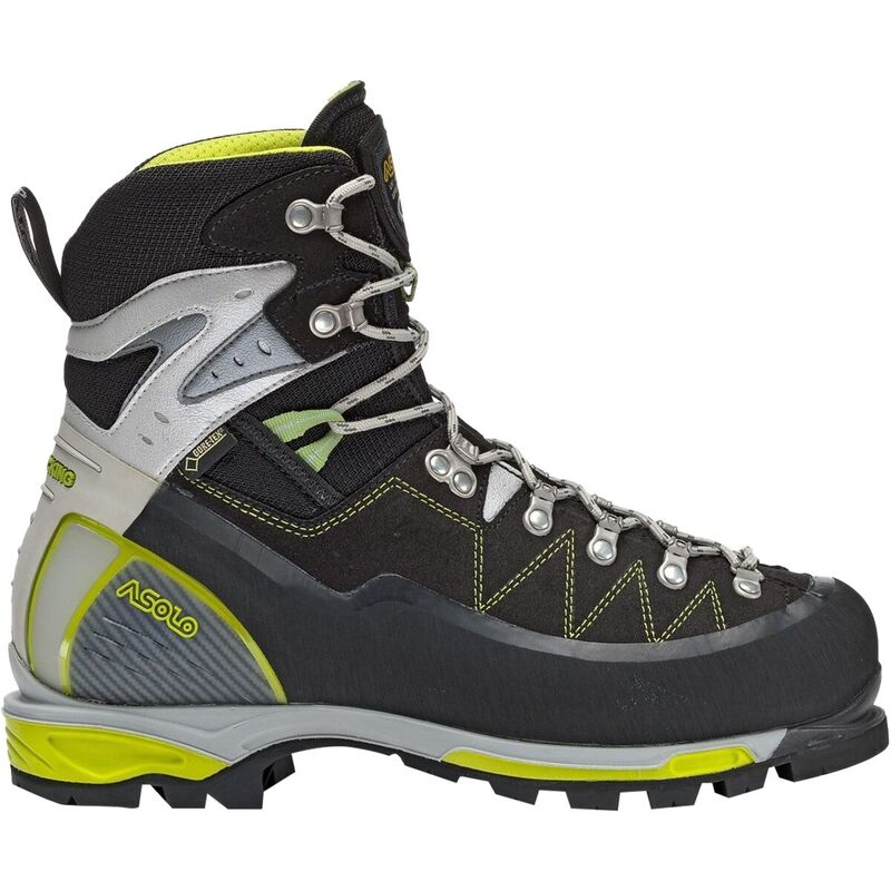 アゾロ レディース シューズ ブーツ・レインブーツ Asolo Alta Via GV Mountaineering Boot - Women\u0027s Black/Green 黒いこと