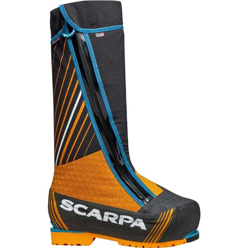 スカルパ メンズ シューズ ブーツ・レインブーツ Scarpa Phantom 8000 Thermic 固定ディスク Mountaineering Boot Black/Bright Orange 黒いこと