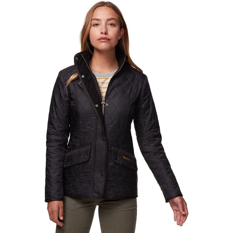 バブアー レディース アウター ジャケット・ブルゾン ジャケット Barbour Cavalry Polarquilt Jacket - Women's Black ブラック｜ReVida 店