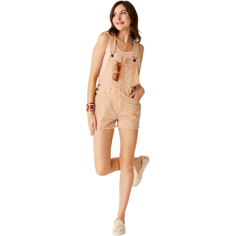 カーブデザイン レディース ボトムス スカート オーバーオール Carve Designs Jason Overall Short - Women's Washed Pink ピンク｜ReVida 店