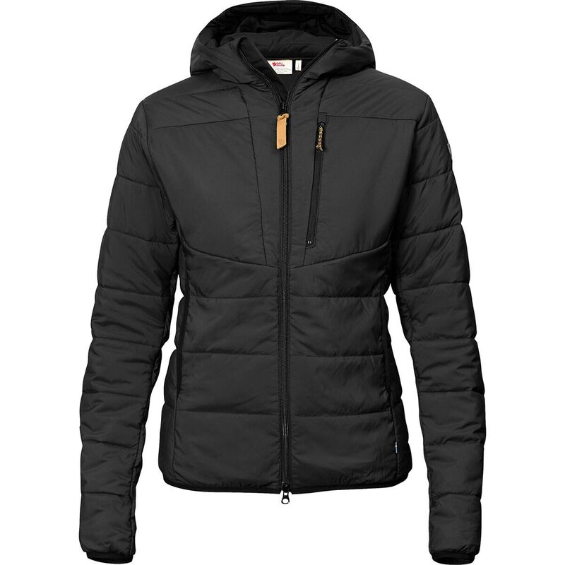 フェールラーベン レディース アウター ジャケット・ブルゾン フーデッドジャケット ジャケット Fjallraven Keb Loft Insulated Hooded Jacket - Women's Black ブラック