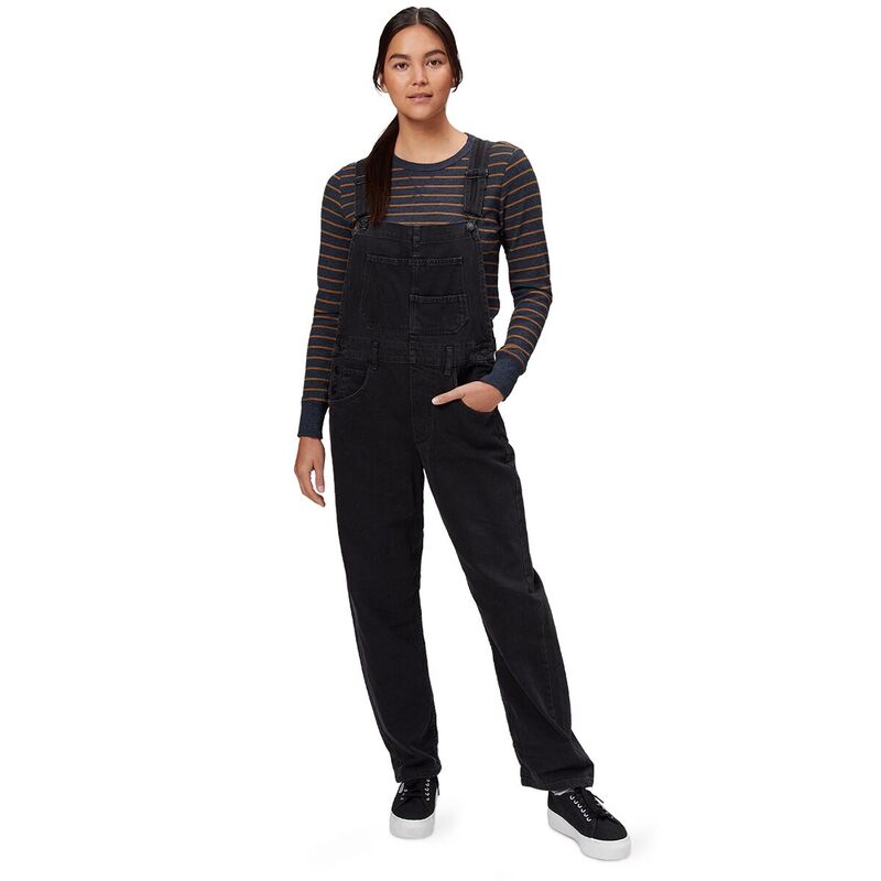 フリーピープル レディース ボトムス スカート オーバーオール デニム Free People Ziggy Denim Overall - Women's Black ブラック