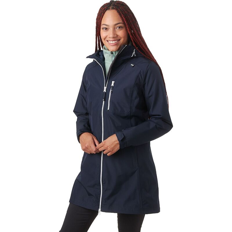 ヘリーハンセン レディース アウター 上衣・上衣 上衣 Helly Hansen Long Belfast Jacket - Women\u0027s Navy 米国海軍