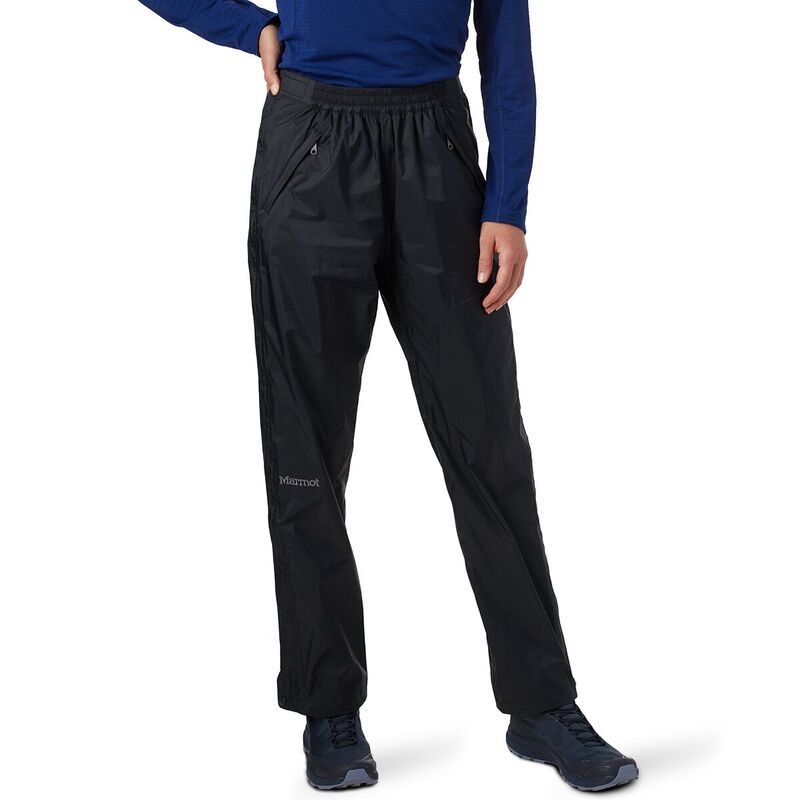 マーモット レディース ボトムス カジュアルパンツ Marmot Precip Eco Full-Zip Pant - Women's Black ブラック|ReVida 店