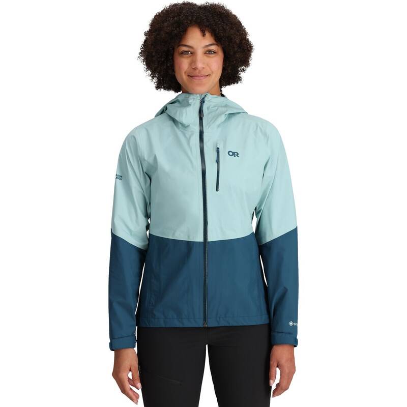 アウトドア問い合わせ レディース アウター 上衣・上衣 上衣 Outdoor Research Aspire II Jacket - Women\u0027s Sage/Harbor サルヴィア