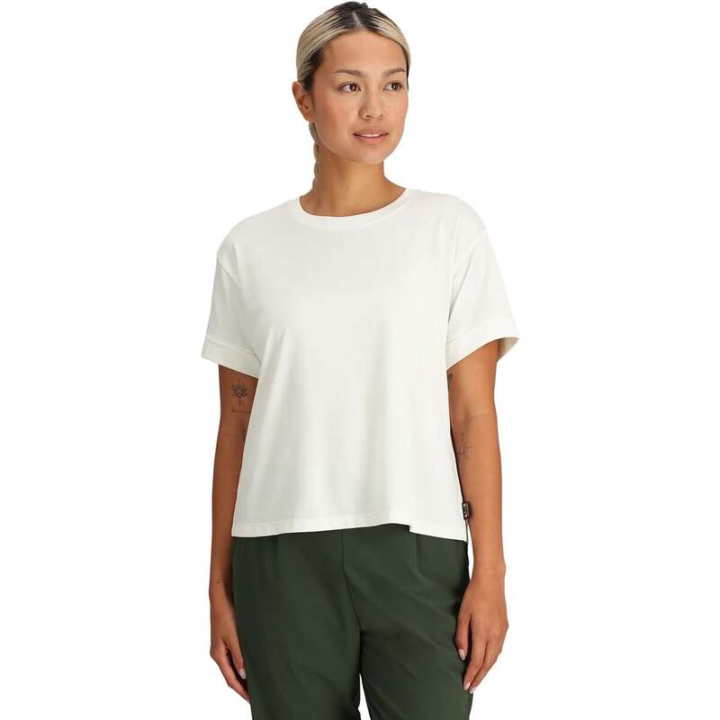 アウトドアリサーチ レディース トップス Tシャツ Outdoor Research Essential Boxy T-Shirt - Women's White ホワイト 6,445円