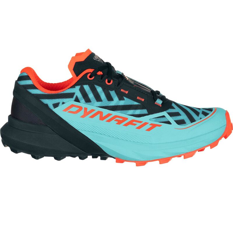 ダイナフィット レディース シューズ スニーカー グラフィック Dynafit Ultra 50 Graphic Trail Running Shoe - Women's Blueberry/Fluo Coral コーラル