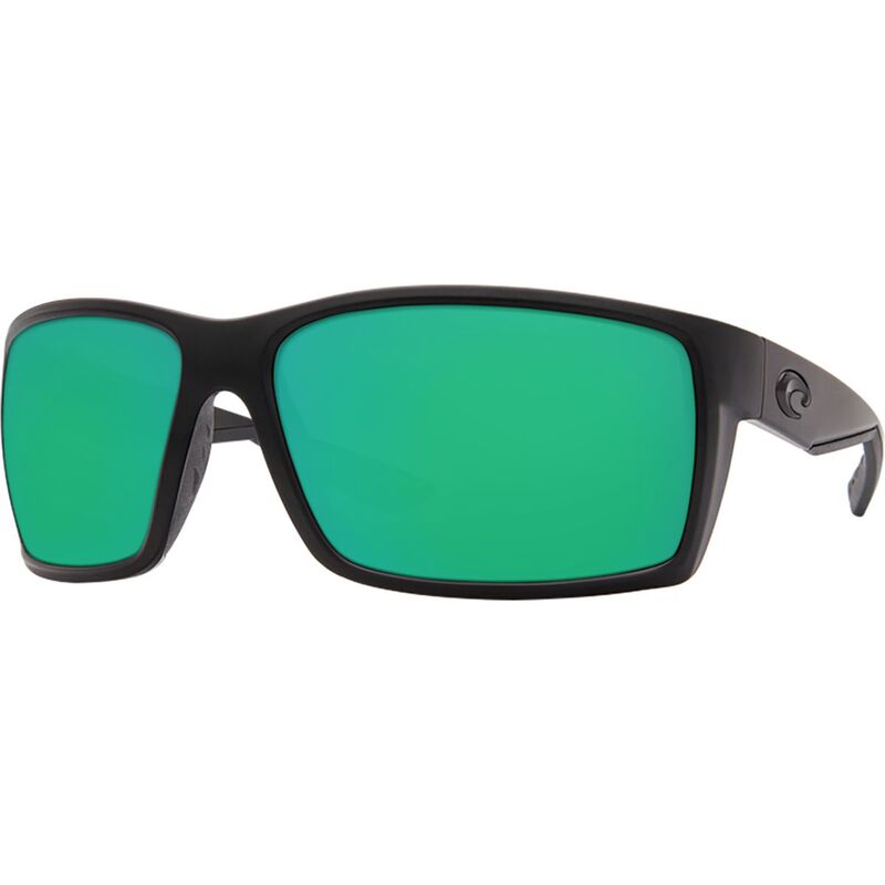 コスタ メンズ 付属物 サングラス・アイウェア Costa Reefton 580P Polarized Sunglasses Blackout Frame/Green Mirror 580P 緑であること 眼鏡・サングラス-その他-バッグ・小物・ブランド雑貨