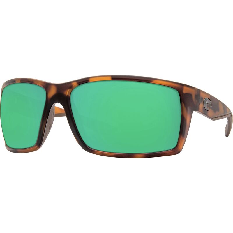 コスタ レディース 付属品 サングラス・アイウェア Costa Reefton 580G Polarized Sunglasses Matte Retro Tort Green Mirror 580g 緑であること