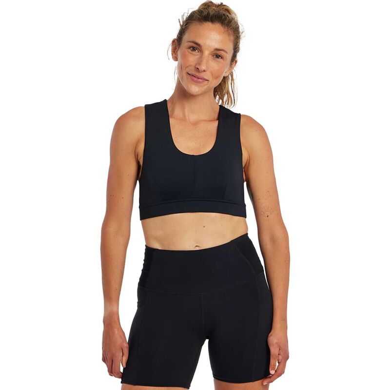 オイセル レディース アンダーウェア ブラジャー Oiselle Flyout Bra - Women's Black ブラック