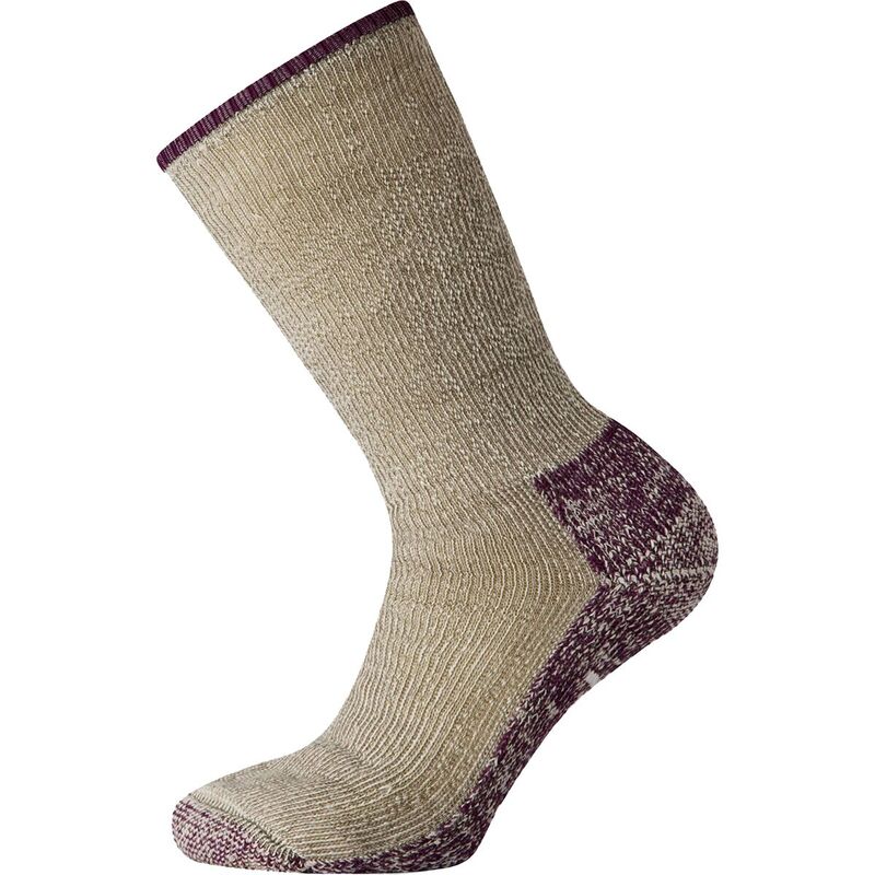 かっこ良い羊毛 レディース アンダーお召しもの ソックス マキシ Smartwool Classic Mountaineer Maximum Cushion Crew Sock - Women\u0027s Taupe トープ