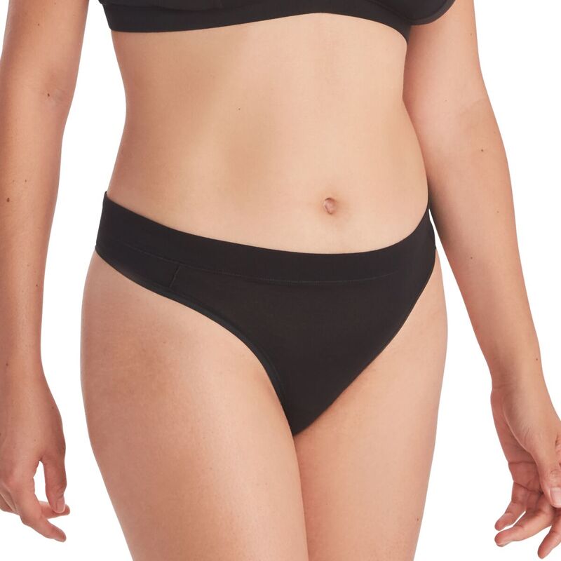 エクスオフィシオ レディース アンダー御召しもの ズボン下 ExOfficio Everyday Thong Underwear - Women\u0027s Black 黒いこと
