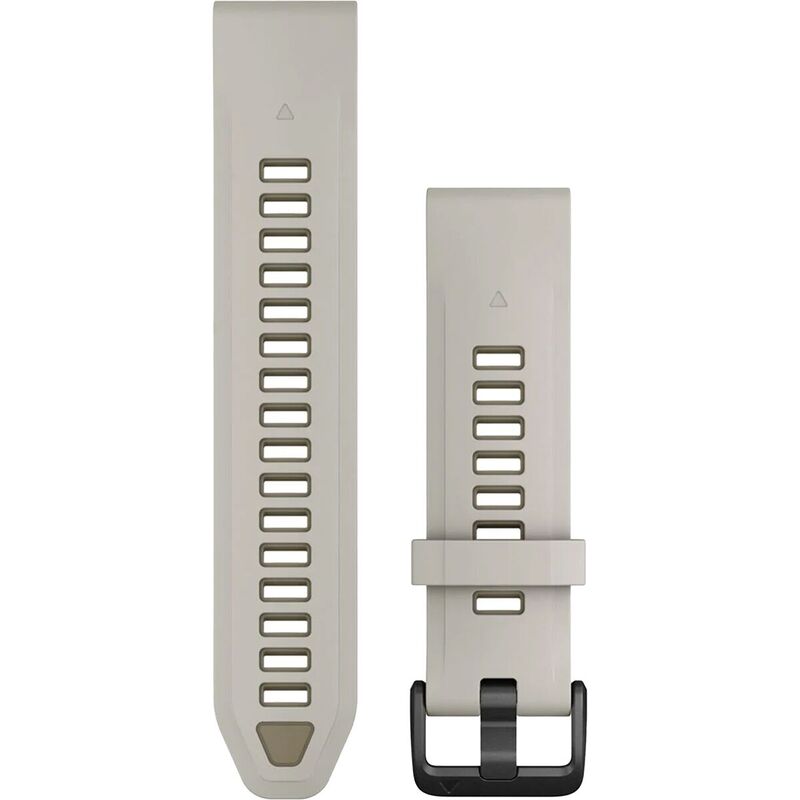 ガーミン メンズ アクセサリー 腕時計 Garmin QuickFit Silicone Sport Watch Band Fog Gray/Dark Sandstone グレー|ReVida 店
