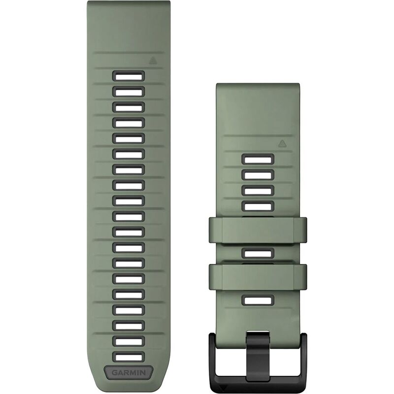 ガーミン メンズ アクセサリー 腕時計 Garmin QuickFit Silicone Sport Watch Band Willow/Graphite Silicone グラファイト|ReVida 店