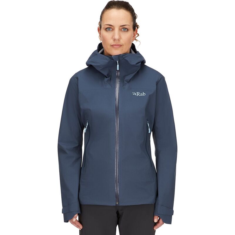 ラブ レディース アウター ジャケット・ブルゾン ダウン ジャケット Rab Downpour Light Jacket - Women's Tempest Blue ブルー