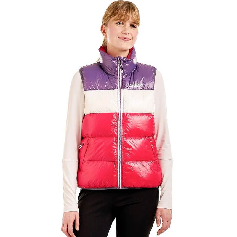 スウィックス レディース トップス ベスト ダウン Swix Nordland Light Down Vest - Women's Cerise|ReVida 店
