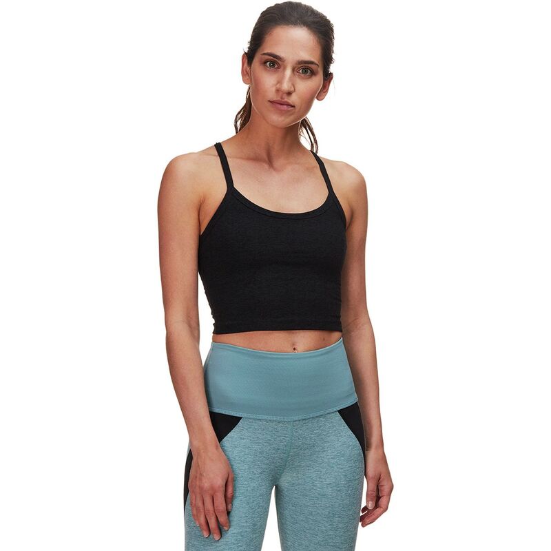 ビヨンドヨガ レディース トップス Tシャツ クロップド Beyond Yoga Spacedye Slim Racerback Cropped Tank Top - Women's Darkest Night|ReVida 店