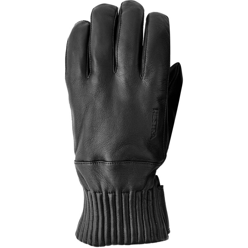 ヘストラ メンズ 佩び物 グローブ 羊毛 Hestra Idre Wool Glove Black 黒いこと