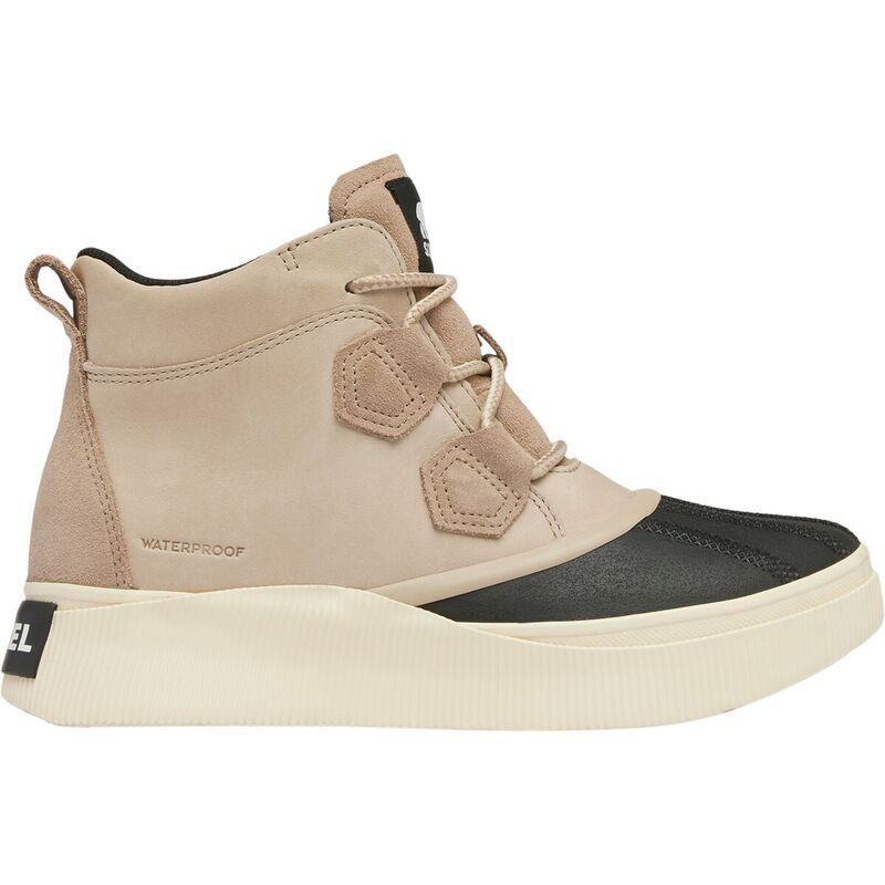 ソレル レディース シューズ ブーツ・レインブーツ SOREL Out N About IV Classic Duck Boot - Women's Omega Taupe/Black ブラック｜ReVida 店 26,520円