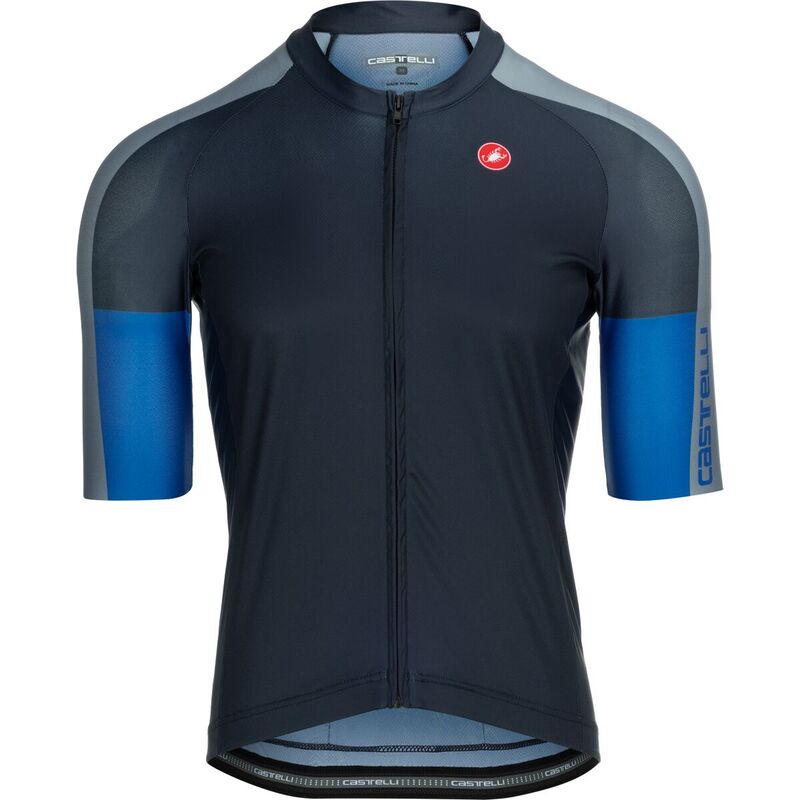 カステリ メンズ トップス Tシャツ ジャージー Castelli Entrata 6 Limited Edition Jersey - Men's Twilight Blue/Vortex Gray/Azzurro Italia グレー