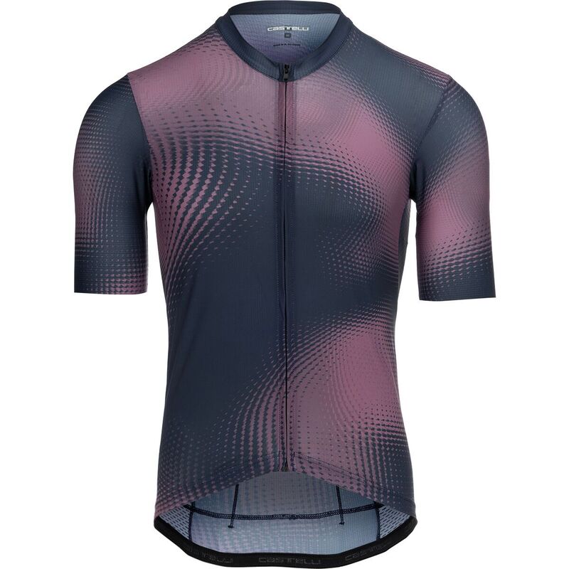 カステリ メンズ トップス Tシャツ ジャージー Castelli Vortice Limited Edition Jersey - Men's Deep Purple/Belgian Blue ブルー