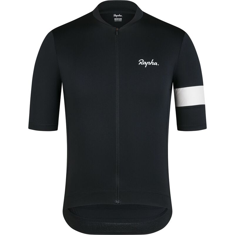 ラファ メンズ トップス Tシャツ ジャージー Rapha Core Jersey - Men's Black/White ホワイト 22,260円